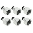 thumbnail image 1 of Unique Bargains 6Pcs 1/4 Inch OD Tube to 3/8 Inch NPT Female Thread Push to Connect Fittings, 1 of 7