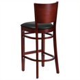 thumbnail image 3 of Flash Furniture Lacey 43.5" Upholstered Restaurant Bar Stool in Black, 3 of 4