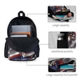 thumbnail image 5 of My Hero Academia Laptop Backpack, Anime Daypack Backpack For School College, Extra Large Travel Backpack, Computer Backpack With Usb Port, 17*12*6.5 Inch Book Bag, 5 of 9