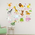 thumbnail image 1 of sticker Mural Chambre d'Enfants Créatif Mignon Éducation Précoce, 1 of 4