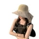 thumbnail image 1 of Gorra de sol elegante Qarigey para mujer con protección UV sombrero de verano moderno caqui, 1 of 6