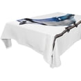 thumbnail image 1 of EREHome Blue Jays Tablecloth 52x70 inches, 1 of 4