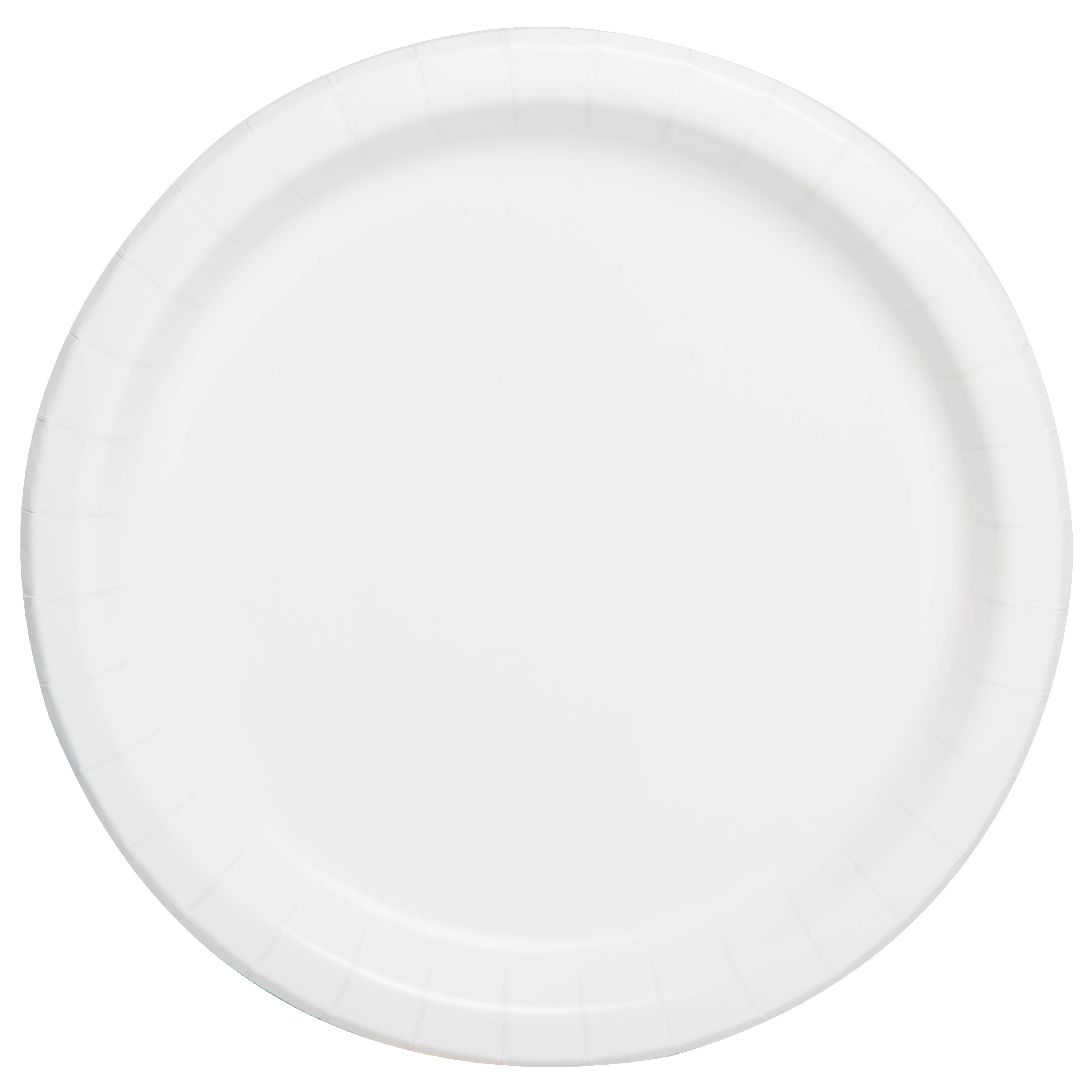 Way To Celebrate! White Paper Dessert Plates, 7in, 24ct