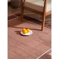 thumbnail image 3 of RUGSOTIC CARPETS HAND KNOTTED WOOL AREA RUGS - 5'7''x7'10'', Rectangle, Brown, Contemporary Modern Design, High Pile Thick Handmade Anti Skid Area Rugs for Living Room, Bed Room (T00206), 3 of 10