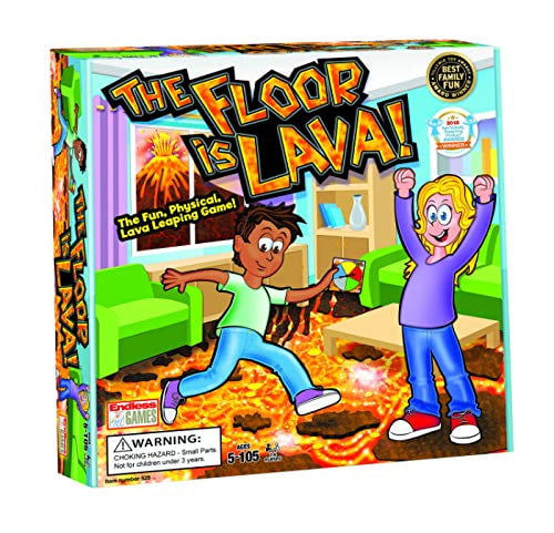 Ages 5+ Goliath Games Floor is Lava Interactive Board Game for Kids and Adults 