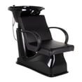 thumbnail image 1 of Lavacabezas Con Tarja Abatible Manguera y Monomando Sillón Silla Barbero Para Estética Barbería KingsHouse negro, 1 of 8