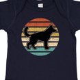 thumbnail image 4 of Inktastic German Shepherd Silhouette Vintage Retro Boys or Girls Baby Bodysuit, 4 of 5