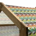 thumbnail image 5 of Guitar Pet House, Abstract Stringed Instruments on Horizontal Color Borders Modern Pattern Design, Outdoor & Indoor Portable Dog Kennel with Pillow and Cover, 5 Sizes, Multicolor, by Ambesonne, 5 of 5