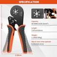 thumbnail image 4 of 2200PCS Ferrule Crimping Tool Kit –AWG30-5 Self-Adjusting Wire Ferrule Crimper with Wire Ferrules Connectors for Electrical Work, Automotive, and DIY Projects, 4 of 6
