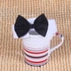 thumbnail image 5 of Collar de pajarita para mascotas, pajarita ajustable para perros y gatos, esmoquin formal para mascotas para perros pequeños, 5 of 5