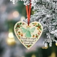 thumbnail image 3 of Shoreew Sea Glass Angel Ornament Friends Are Angels Sea Glass Art Christmas Ornament Friendship Heart Keepsake for Best Friends, 3 of 6