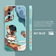 thumbnail image 3 of Case For Redmi K60E K50 K40S K40 K30 K20 10C 9 8A 8 Pro 4G 5G Colour Simple Liquid silicone Case Cute Cartoon Spaceman Astronaut, 3 of 5