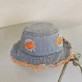 thumbnail image 6 of CoCopeanut Children Burrs Bucket Hats Harajuku Bucket Hat Fishing Outdoor Panama Hip Hop Cap Children Summer for Fisherman Hat Boys Girls, 6 of 6