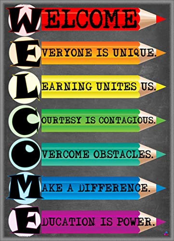 Welcome Poster For Classroom