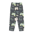 thumbnail image 5 of Naloa Gamers Print Women’s Ultra-Soft Comfy Pajama Lounge Pants with Pockets & Drawstring, 5 of 8
