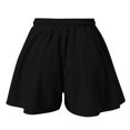 thumbnail image 4 of Pxiakgy Slim Sports Casual Shorts Pants Shorts High Women's Solid Summer Color Waist Pants Black1 + M, 4 of 8