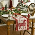 thumbnail image 4 of Sm:)e Happy 2026 Chinese New Year Table Runner Chinese Zodiac Year of the Horse - Spring Festival Kitchen & Dining Table Decoration for Family Gatherings & Holidays 13×72 Inch, 4 of 5