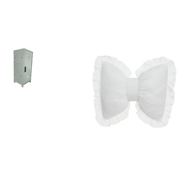 Contenedor de almacenamiento,Mini armario organizador de cosméticos de escritorio,Cojín con lazo bonito,Almohada con forma de lazo,bonito cojín decorativo con lazo,Funda de almohada con lazo