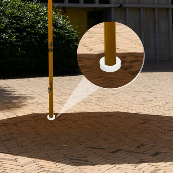 HEMOTON Pool Umbrella Stabilizer Adapter Threaded Adapter Sleeves Pool Umbrella Sleeve Umbrella Pole Stabilizer for Outdoor Patio Umbrellas Insert