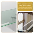 thumbnail image 6 of OFFIGAM 30pcs Clear Silicone Bumpers Anti- Pads for Furniture Glass Table Impact, 6 of 10
