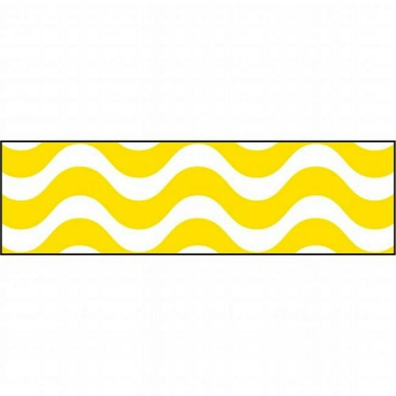Wavy Yellow Bolder Borders
