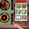 thumbnail image 3 of Food Warming Mat, 8S Rapid Heating Warming Mat for Food, Food Warmer Mat with 9 Temperature Settings & 6 Hours Time, Electric Warming Trays for Buffets Parties Family, 3 of 7