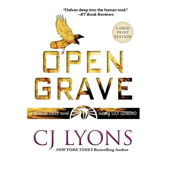 Beacon Falls Cold Case Mysteries Open Grave: Large Print Edition, Book 3, (Hardcover)