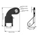 thumbnail image 4 of Tracción mejorada para un remolque seguro Enganche de remolque de bicicleta de acero resistente, 4 of 4