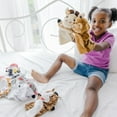 thumbnail image 3 of Melissa & Doug Animal Hand Puppets 2-Pack (4 animals in each) - Zoo Friends and Farm Friends, 3 of 10