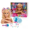 Barbie Tie-Dye Deluxe 21-Piece Styling Head, Blonde Hair, Includes 2 Non-Toxic Dye Colors, Kids Toys for Ages 3 Up, Gifts and Presents