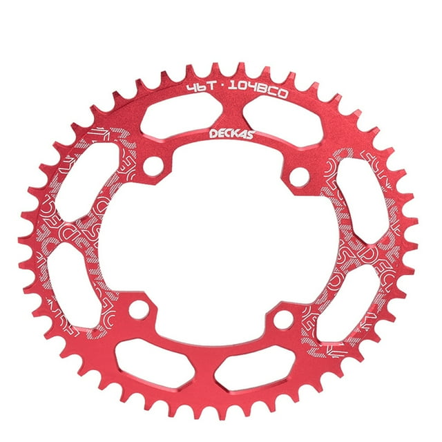 CAROOTU Chainring Narrow Wide Tooth Ultralight Aluminum Alloy Single Chainring Chainwheel For Bike Bicycle