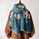 thumbnail image 5 of Bufanda retro de otoño e invierno para mujer, nueva bufanda larga de moda de cachemira, chal grueso y cálido, diseño de bufanda, poncho, Echarpe, 2024, 5 of 5