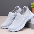 thumbnail image 5 of Breathable Light Duty Slip on Women Sneakers Mesh Soft Sole Pointed Toe Flat Comfortable for Daily Style, 5 of 5