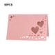 thumbnail image 3 of Tarjetas de nombre Wosthever 50 tarjetas de papel hueco de corazón rosa, 3 of 6