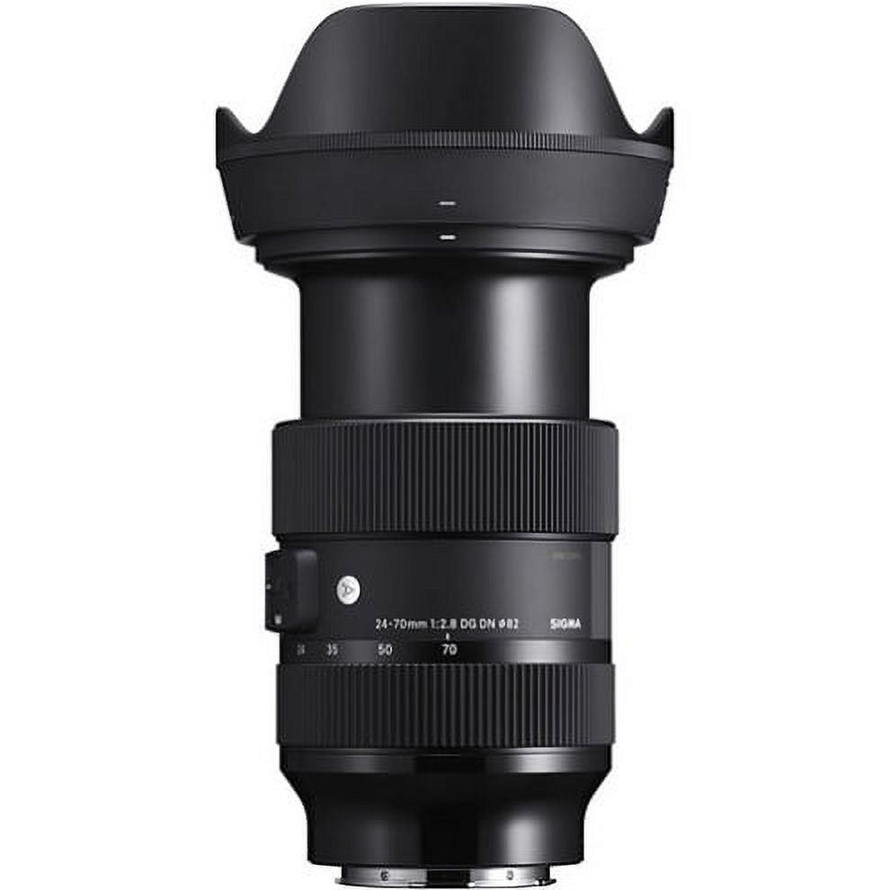 Sigma Art - Zoom lens - 24 mm - 70 mm - f/2.8 DG DN - Sony E-mount - for Sony Cinema Line; a VLOGCAM; a1; a6700; a7 IV; a7C; a7C II; a7CR; a7R V; a7s III; a9 III - image 2 of 4