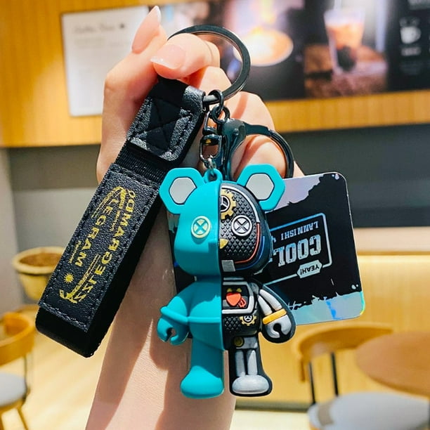 Anime Cute Bear Keychain Llaveros Kawaii Key Chain Para Mujer Hombre Keychains Porte Clef Accessories Chains Anime Cute Bear Keychain Llaveros Kawaii Key Chain Para Mujer Hombre Keychains Porte Clef Accessories Chains