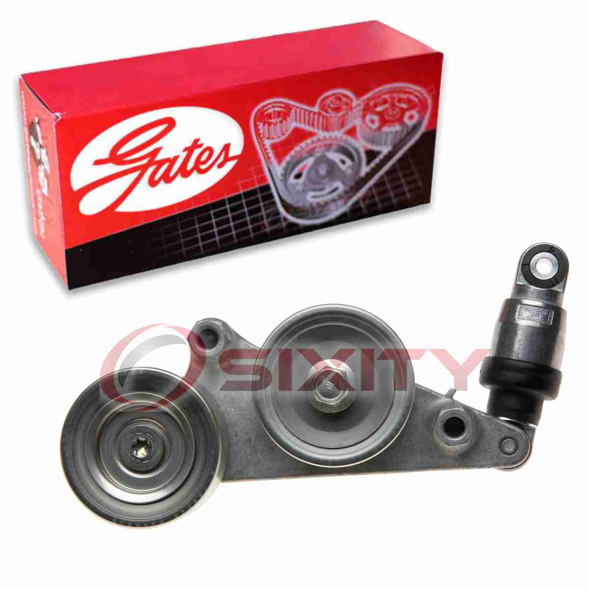 Gates 39092 DriveAlign Automatic Belt Drive Tensioner Fits select: 2005-2010 HONDA ODYSSEY, 2006-2011 HONDA PILOT