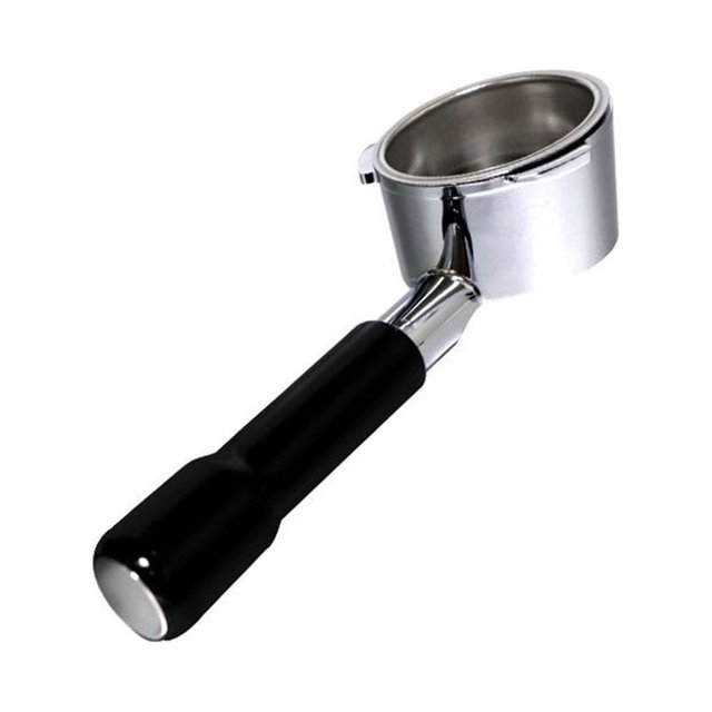 Injueey Soporte de presión para máquina de café, portafiltro antideslizante sin fondo, fabricante de cuencos para polvo, molienda de barra de cocina Juegos de servir café y té Tipo 2 Injueey HA064523-02