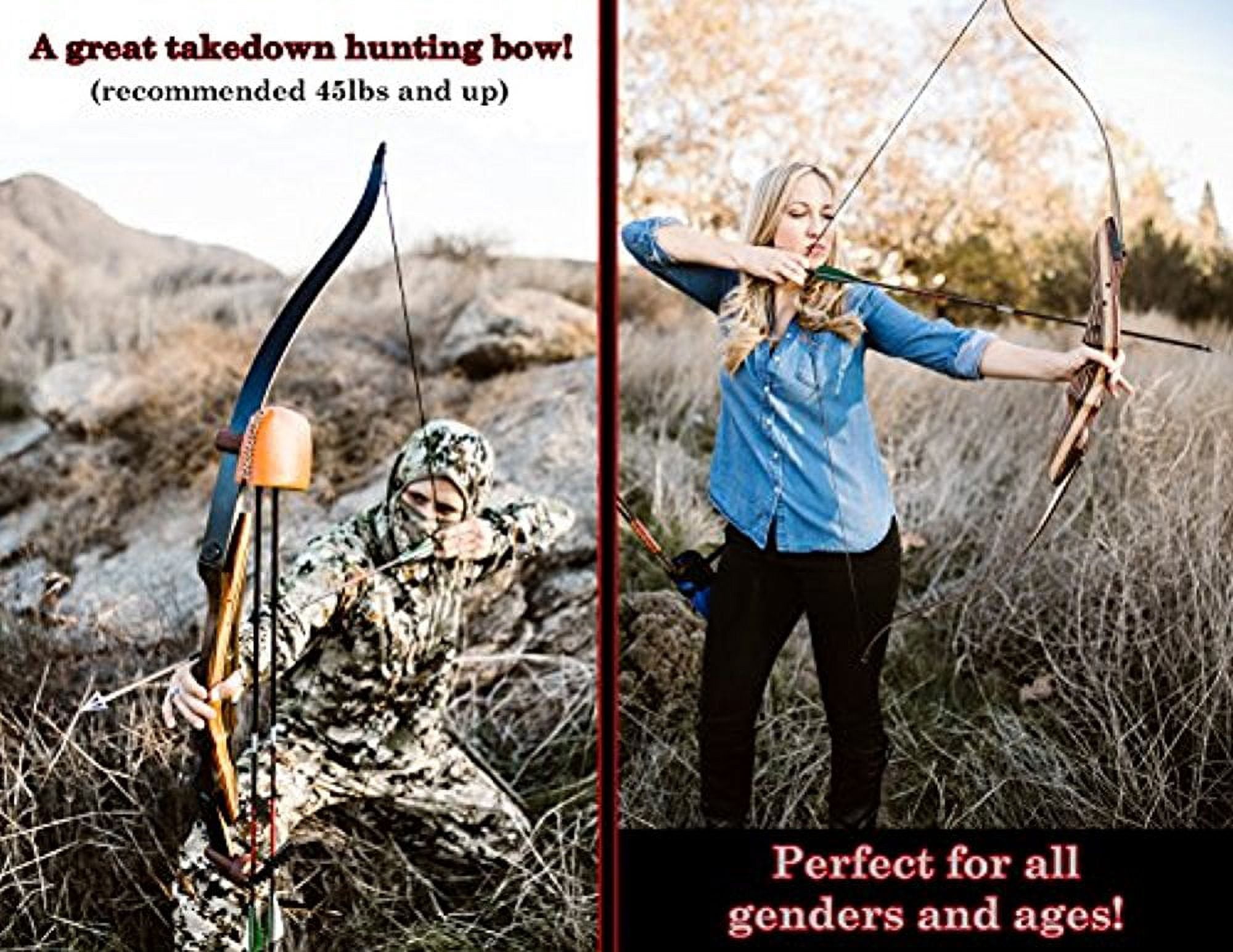 Southwest Archery Spyder XL 64 Takedown Recurve Bow - 50R