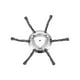 thumbnail image 1 of Precio sorpresa!Cortacésped Disco de alambre Campo de arroz Tierra seca Cabezal de deshierbe de doble propósito Resistente al desgaste Sin ángulo muerto Disco de deshierbe de metal completo Accesorio, 1 of 8