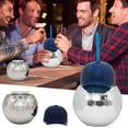 thumbnail image 1 of onlyliua Artículos En Liquidación Vaso de Plástico En Pajita, Vaso Reflectante, Vaso Esférico para Bebidas, Vaso con Espejo, Vaso de Vino En Destellos, Pecera, Vaso para Bebidas En Pajita, Reutilizab, 1 of 7