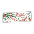 thumbnail image 4 of Pegatina de pared con diseño de orquídea y flores, papel tapiz de PVC, decoración artística de pared, mural moderno de mariposas y pájaros para, 4 of 8