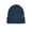 Washed Indigo, variant on Men's Ribbed Fleece Lined Knit Beanie,Charcoal Grey Heather