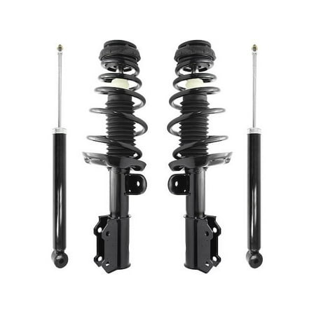 Front and Rear Suspension Strut and Shock Absorber Assembly Kit - Compatible with 2012 - 2015 Chevy Cruze 2013 2014