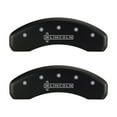 thumbnail image 4 of MGP 4 Caliper Covers Engraved Front & Rear Lincoln Red finish silver ch Fits select: 2005-2006 LINCOLN TOWN CAR SIGNATURE LIMITED, 2003 LINCOLN TOWN CAR SIGNATURE, 4 of 6