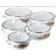thumbnail image 1 of Set de 5 Ollas Peltre con tapa de crista Hot Spot 10 piezas 16 18 20 22 24 cms Z476, 1 of 3