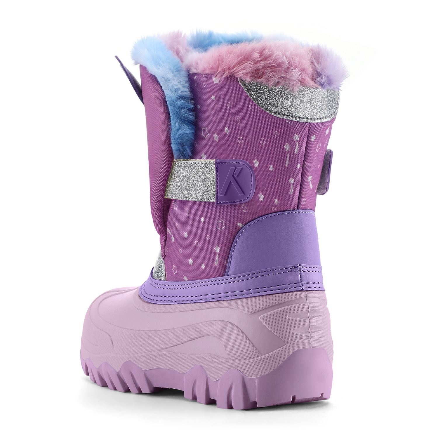 Kushyshoo Girls' Snow Boots with Unicorn Design photo 5