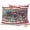 Red, variant on 2 Pack Outdoor Waterproof Throw Pillow Covers,Independence Day Colorful Floral Decorative Square Patio Pillowcases for Chair Couch Sofa 16x16in