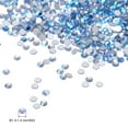 thumbnail image 2 of Uxcell 1440Pcs Glass Diamante Rhinestone, Man Made Gems AB Light Blue 1.3-1.4 mm, 2 of 6