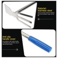 thumbnail image 2 of Durable Double Head Mini Hoe Portable Digging Tool Stainless Steel Garden Hoe -, 2 of 3